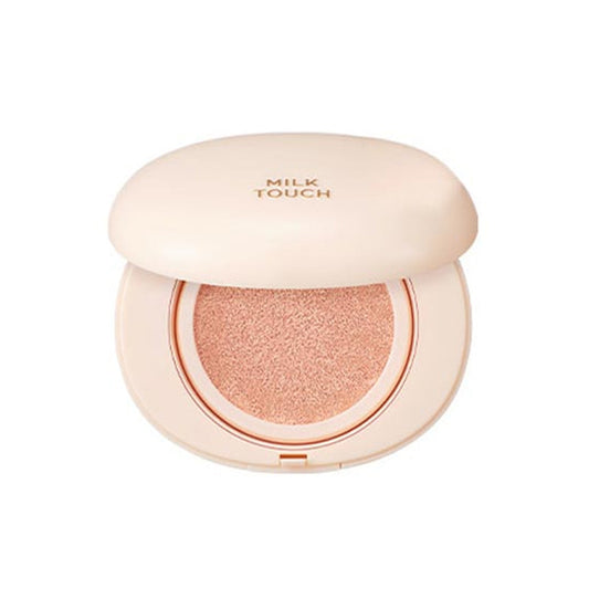 Milk Touch All-Day Skin Fit Soft Velvet Cushion Set (Main + Refill) 3 colors