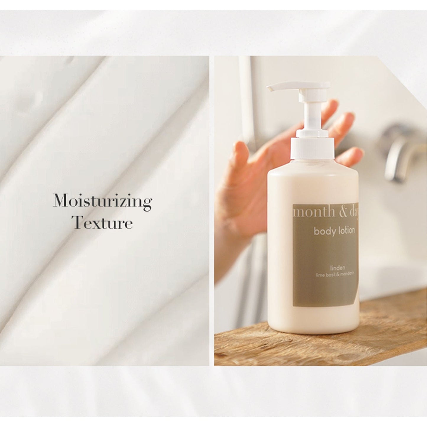 Month & Days Perfume Body Lotion Linden Lime Basil & Mandarin 500ml