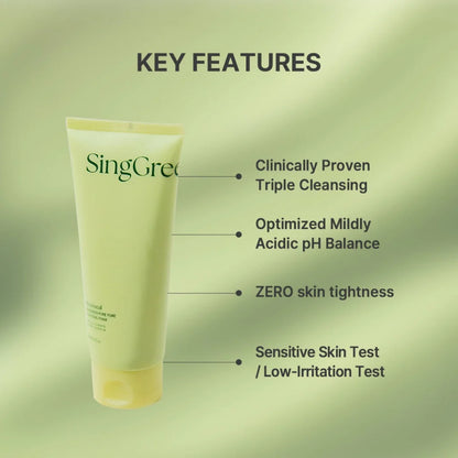 Moonseal SingGreen Pure Pore Cleansing Foam 150ml
