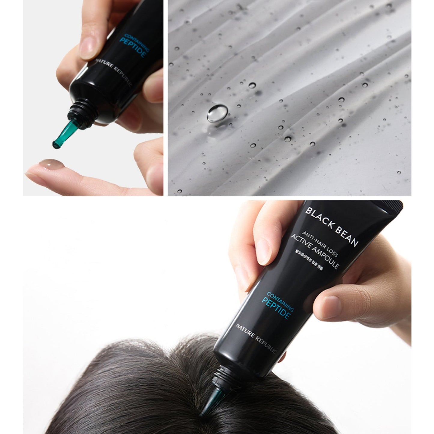 NATURE REPUBLIC Black Bean Anti Hair Loss Active Ampoule 50ml