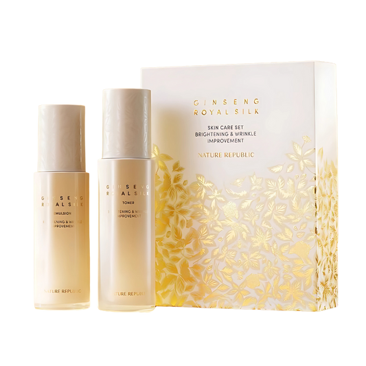 NATURE REPUBLIC Ginseng Royal Silk Skincare 2-Piece Set