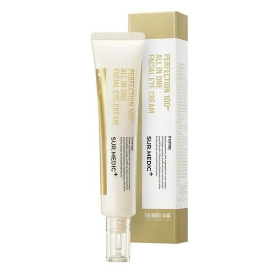 The NEOGEN Surmedic Perfection 100TM All In One Facial Eye Cream (35ml) is a multifunctional skincare product designed to target various concerns around the eyes and face.