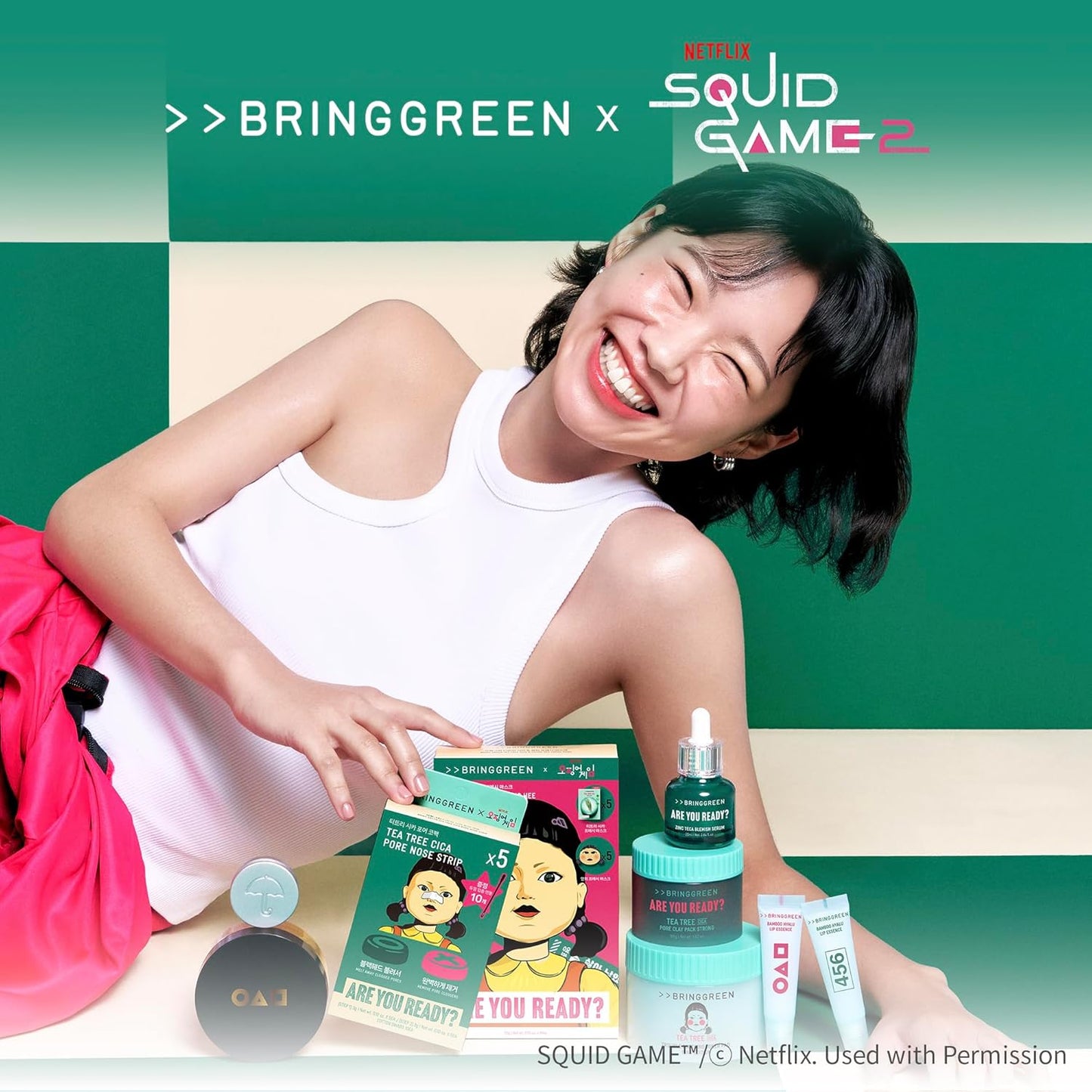 BRING GREEN Bamboo Hyalu Lip Essence 11g*2ea Double Pack