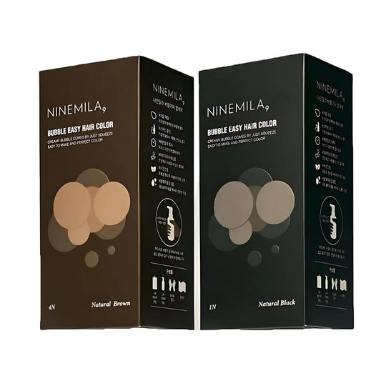 Achieve vibrant, salon-quality hair color effortlessly with NINEMILA Bubble Easy Hair Color, available in 2 stunning color.