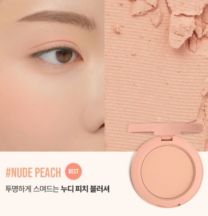 3CE Mood Recipe Face Blush 5g – Soft Natural Powder Blush
