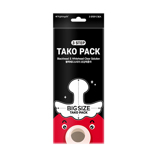 Nightingale 3Steps Blackhead & Whitegead Clear Solution Tako Pack 3ea