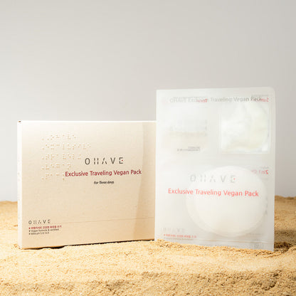 OHAVE Exclusive Traveling Vegan Pack x 3pack (for three days)