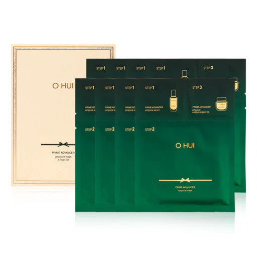 O HUI Prime Advancer Ampoule Mask 3-STEP 8EA - KLO
