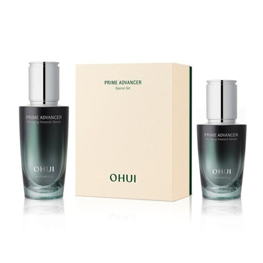 O HUI Prime Advancer Anti-Aging Ampoule Serum Special Set