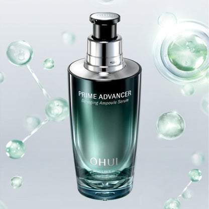 O HUI Prime Advancer Anti-Aging Ampoule Serum Special Set