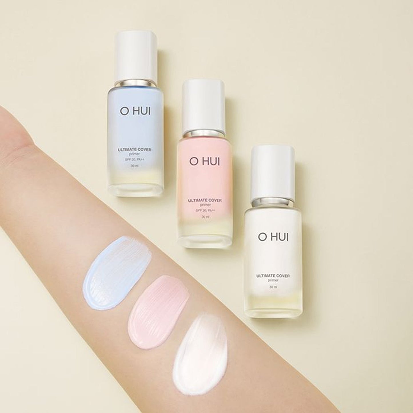 O HUI Ultimate Cover Primer 30ml 3 colors