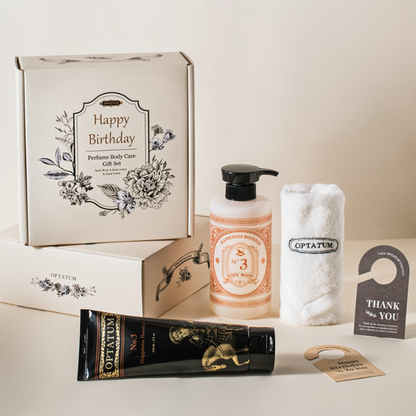 OPTATUM Happy Birthday Body Care 3-piece Gift Set