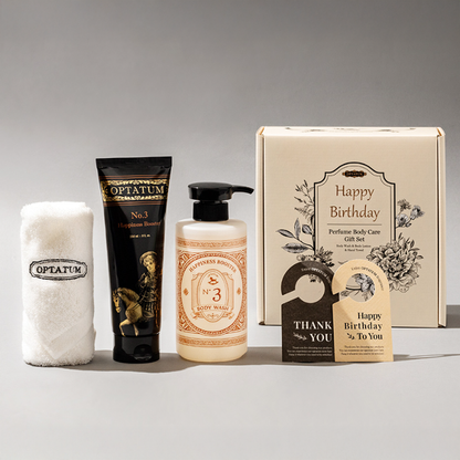 OPTATUM Happy Birthday Body Care 3-piece Gift Set