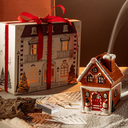OPTATUM Paper Incense & Cookie House Gift Set