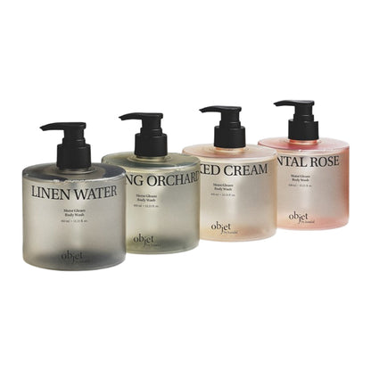 KUNDAL Objet Moist Gleam Body Wash 450ml & Room Slippers Set