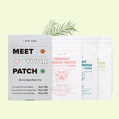 I DEW CARE Meet Your Patch Blemish Patch Set 3pcs - KLO