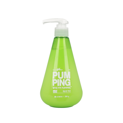 PERIOE Pumping Gel Type Toothpaste 3types Herb flavor in GIF