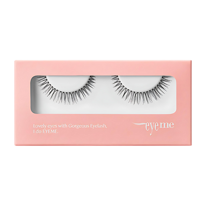 A collection of five types of PICCASSO Eyeme V-type Fale Eyelash, each weighing 1g, showcasing diverse eyelash styles.