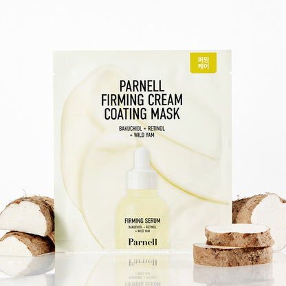 Parnell Bakuchiol Retinol Wild Yam Firming Cream Coating Mask  1 Sheet