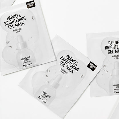 Parnell Niacinamide Rice Brightening Gel Mask 1 Sheet