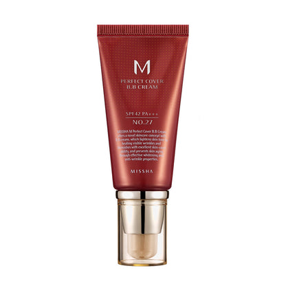 MISSHA M Perfect Cover BB Cream SPF42 PA+++ 50ml #13 #21 #23 #27 - KLO