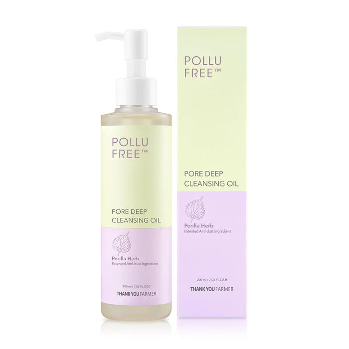 (Matthew) THANK YOU FARMER Pollufree™ Pore Deep Cleansing Oil 200ml - KLO