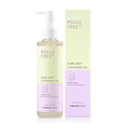 (Matthew) THANK YOU FARMER Pollufree™ Pore Deep Cleansing Oil 200ml - KLO