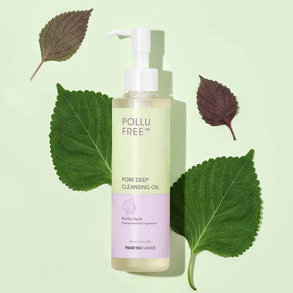 (Matthew) THANK YOU FARMER Pollufree™ Pore Deep Cleansing Oil 200ml - KLO