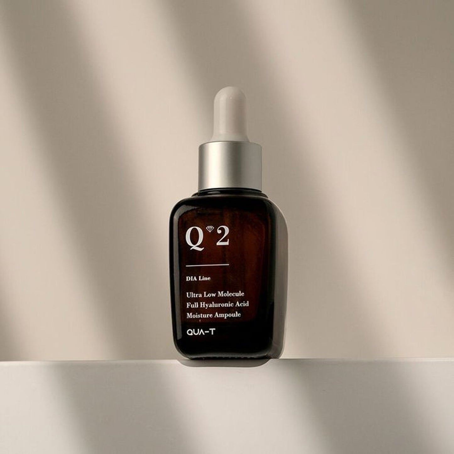 QUA-T DIA Line Ultra Low Molecule Full Hyaluronic Acid Moisture Ampoule 30ml