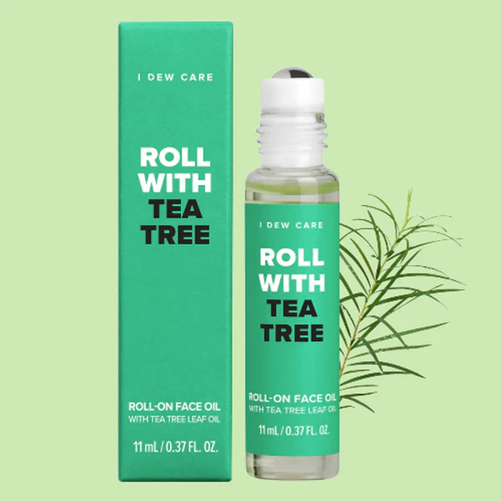 I DEW CARE Roll With Tea Tree Roll-On Face Oil 11ml - KLO