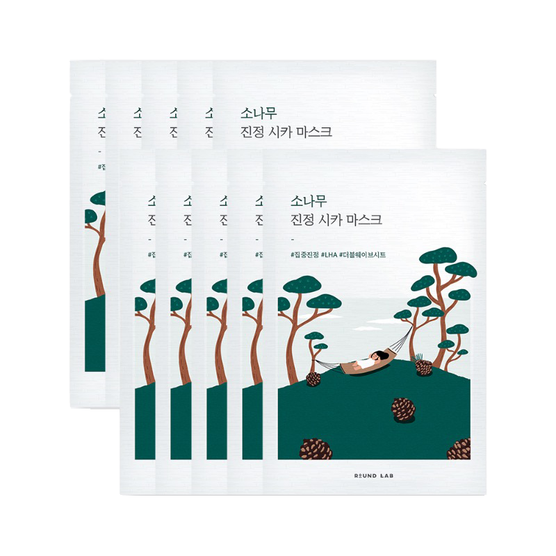 ROUND LAB Pine Calming Cica Mask Sheet 27ml
