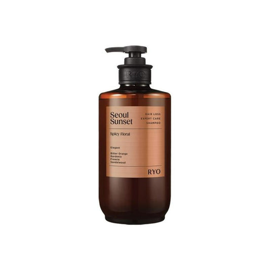 "Image of RYO Hair Loss Expert Care Perfume Shampoo in Jeju Breeze Woody Musk scent