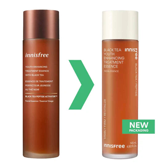 (Mhark) Innisfree Black Tea Youth Enhancing Treatment Essence 145ml - KLO
