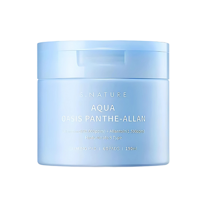 S.NATURE Aqua Oasis Panthe-Allan Calming Pad 190ml x 60ea