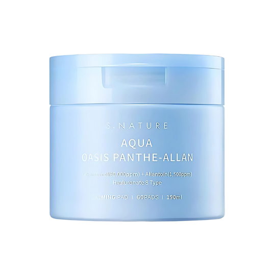S.NATURE Aqua Oasis Panthe-Allan Calming Pad 190ml x 60ea