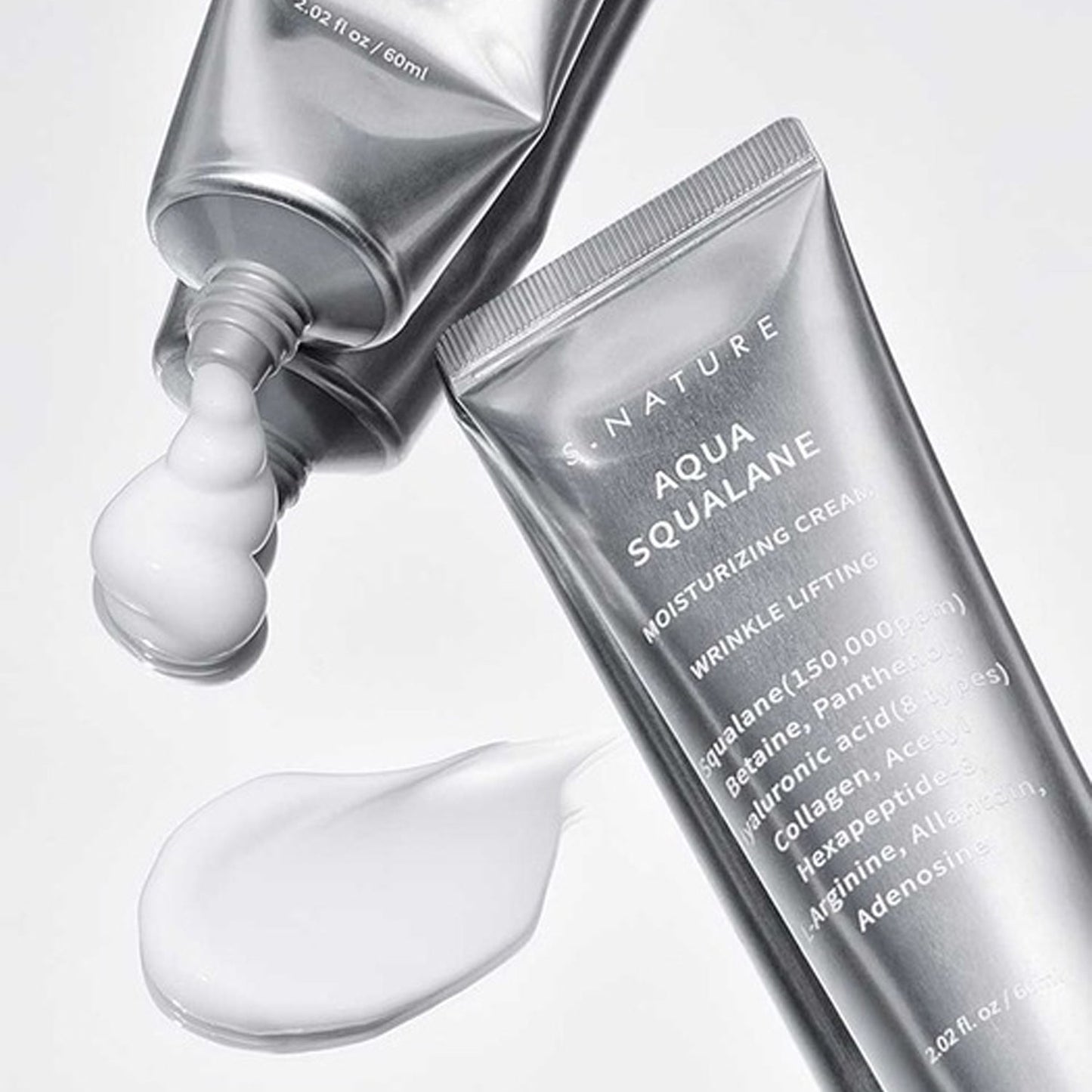 S.NATURE Aqua Squalane Best Set (Moisture Cream 60ml + Serum 50ml)