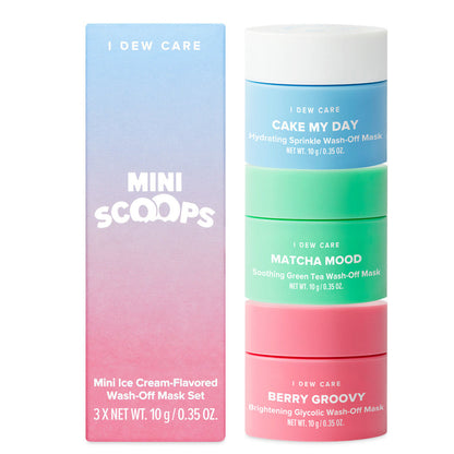 I DEW CARE Mini Scoops Wash-Off Mask Set 10g x 3ea - KLO