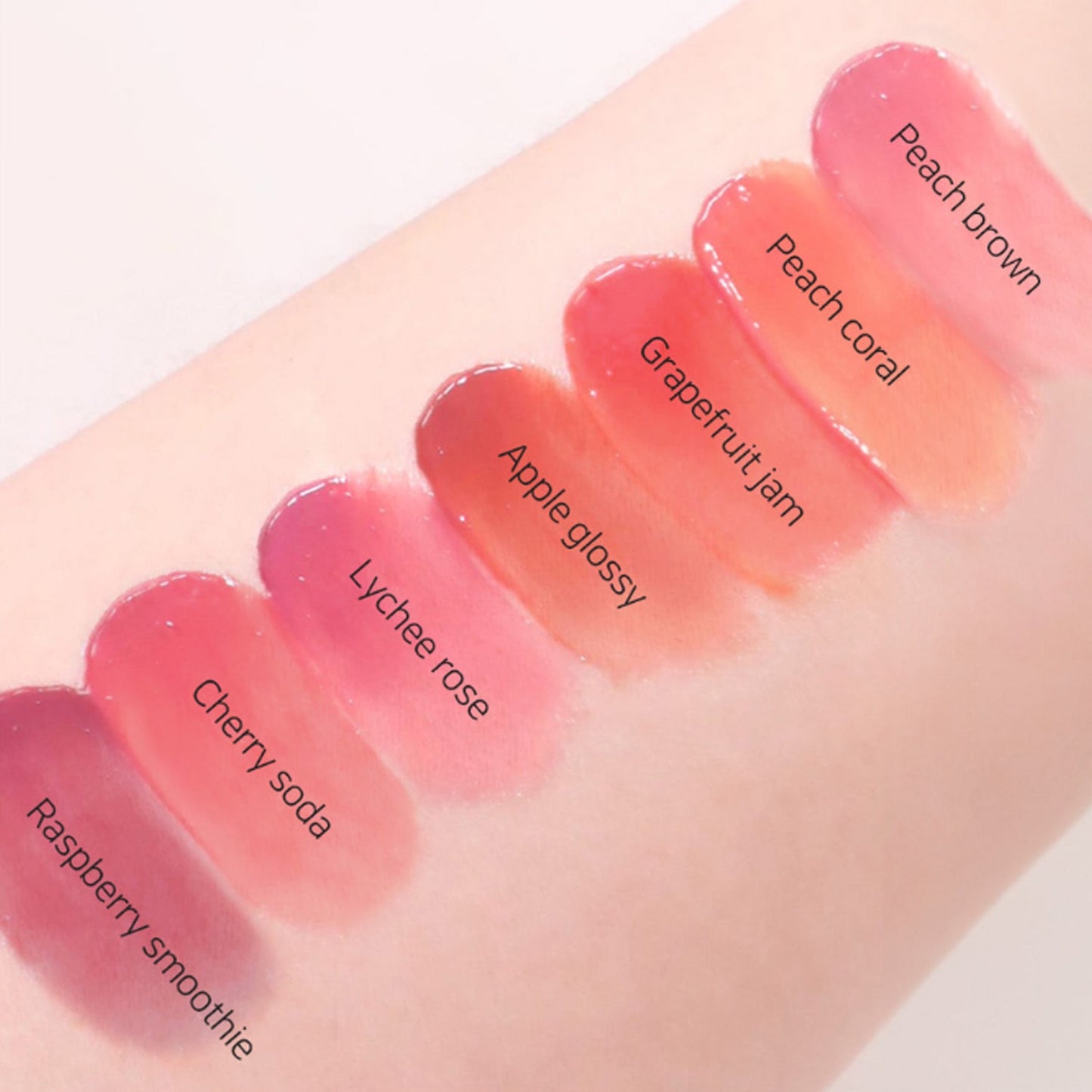 SHHOM Juicy Glow Lip Tint 2.8g 7 colors
