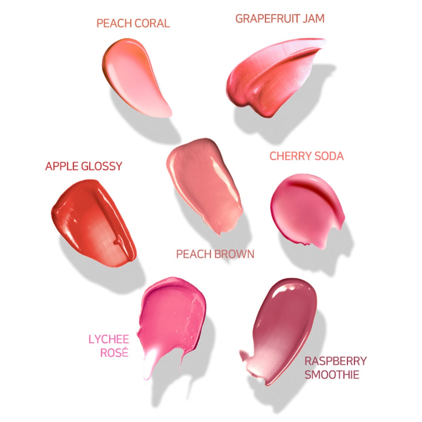 SHHOM Juicy Glow Lip Tint 2.8g 7 colors