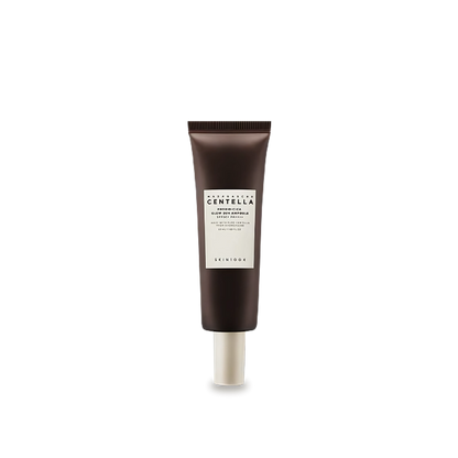 50ml Skin1004 Madagascar Centella Probio-cica Glow Sun Ampoule in a sleek, modern bottle.