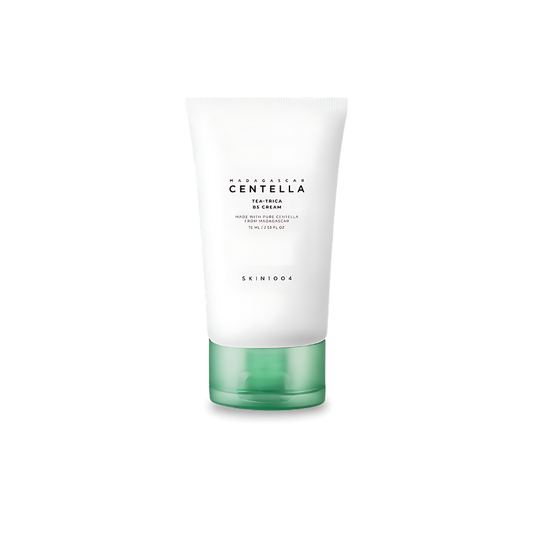 SKIN1004 Madagascar Centella Tea-trica B5 Cream 75ml - Soothing cream with tea tree oil and vitamin B5.