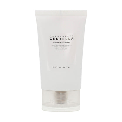 The SKIN1004 Madagascar Centella Soothing Cream is a skincare product designed to provide calming and hydrating benefits, especially for sensitive and irritated skin. 