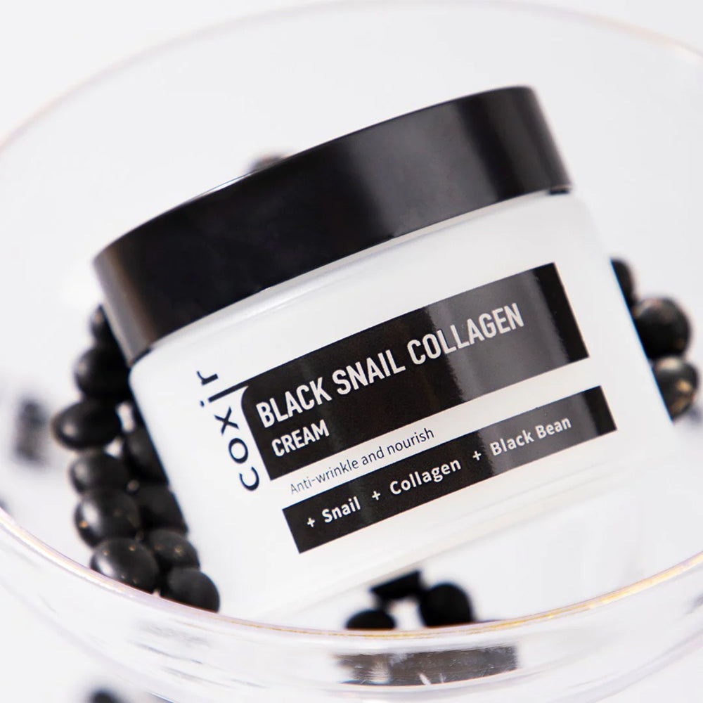 (NEWK) COXIR Black Snail Collagen Cream 50ml - KLO
