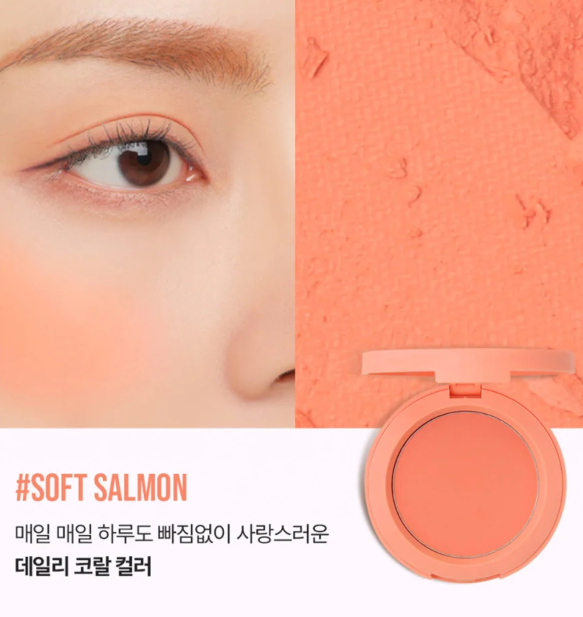 3CE Mood Recipe Face Blush 5g – Soft Natural Powder Blush