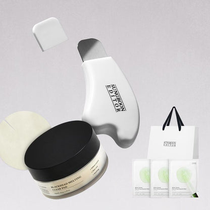 SUNGBOON EDITOR [GIFT SET] Blackhead Pads + Deep Cleaner + 3 Sheet Masks