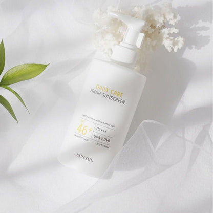(NEWK) EUNYUL Daily Care Fresh Sunscreen Pump Version 300ml - DODOSKIN