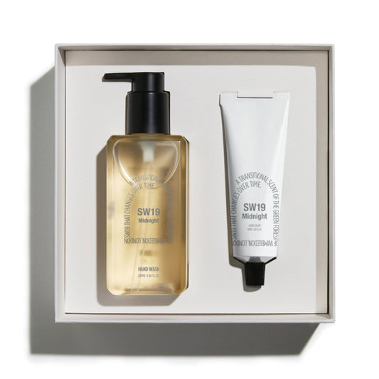 SW19 Midnight Hand Wash & Cream Set