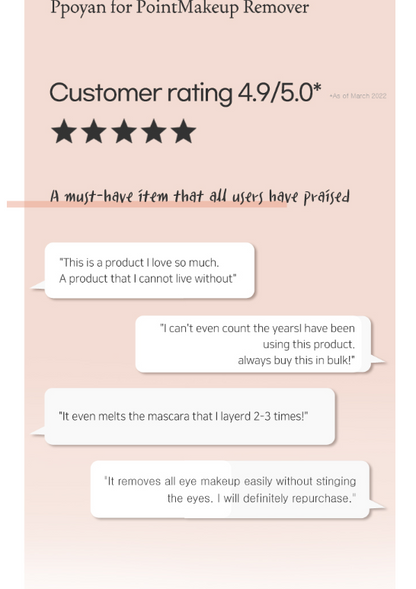 ETUDE HOUSE PPOYAN Lip and Eye Remover 250ml - DODOSKIN