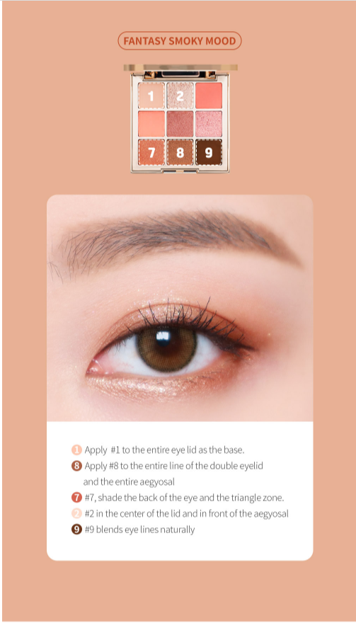 Aperire Above Eyes Shadow Palette - DODOSKIN