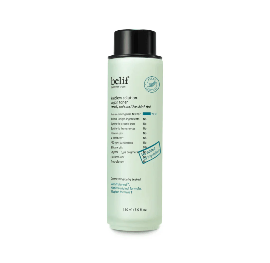 belif Problem Solution Vegan PHA Clearing Toner 150ml